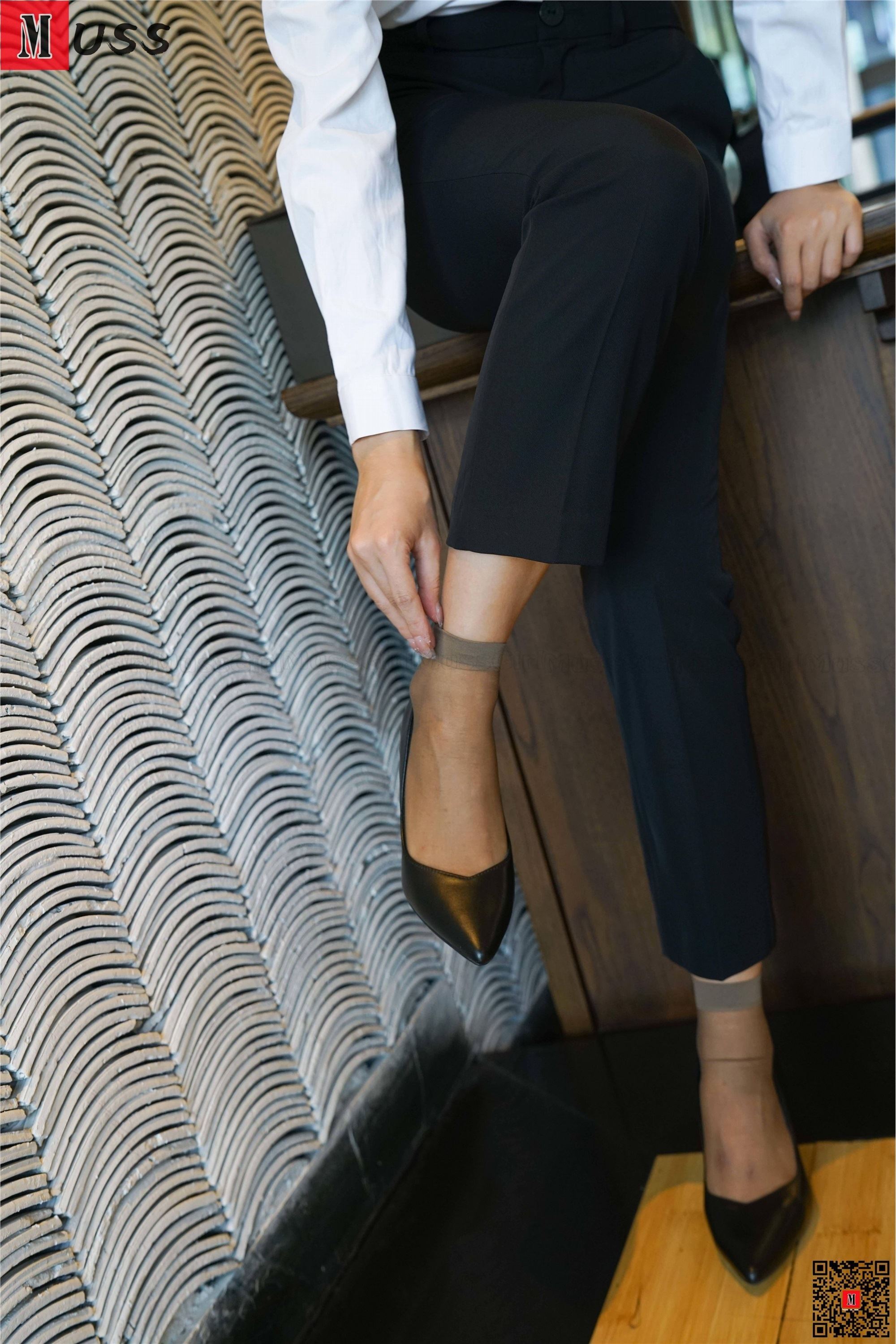 MussGirl慕丝女郎  NO.206 制服短丝高跟白领